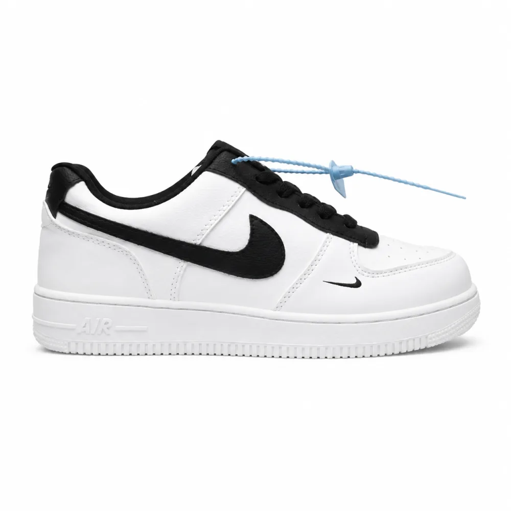 Air Force 1 Low Off-White Style Black White Sneaker