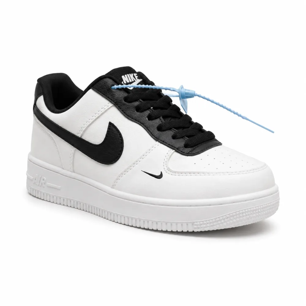 Air Force 1 Low Off-White Style Black White Sneaker
