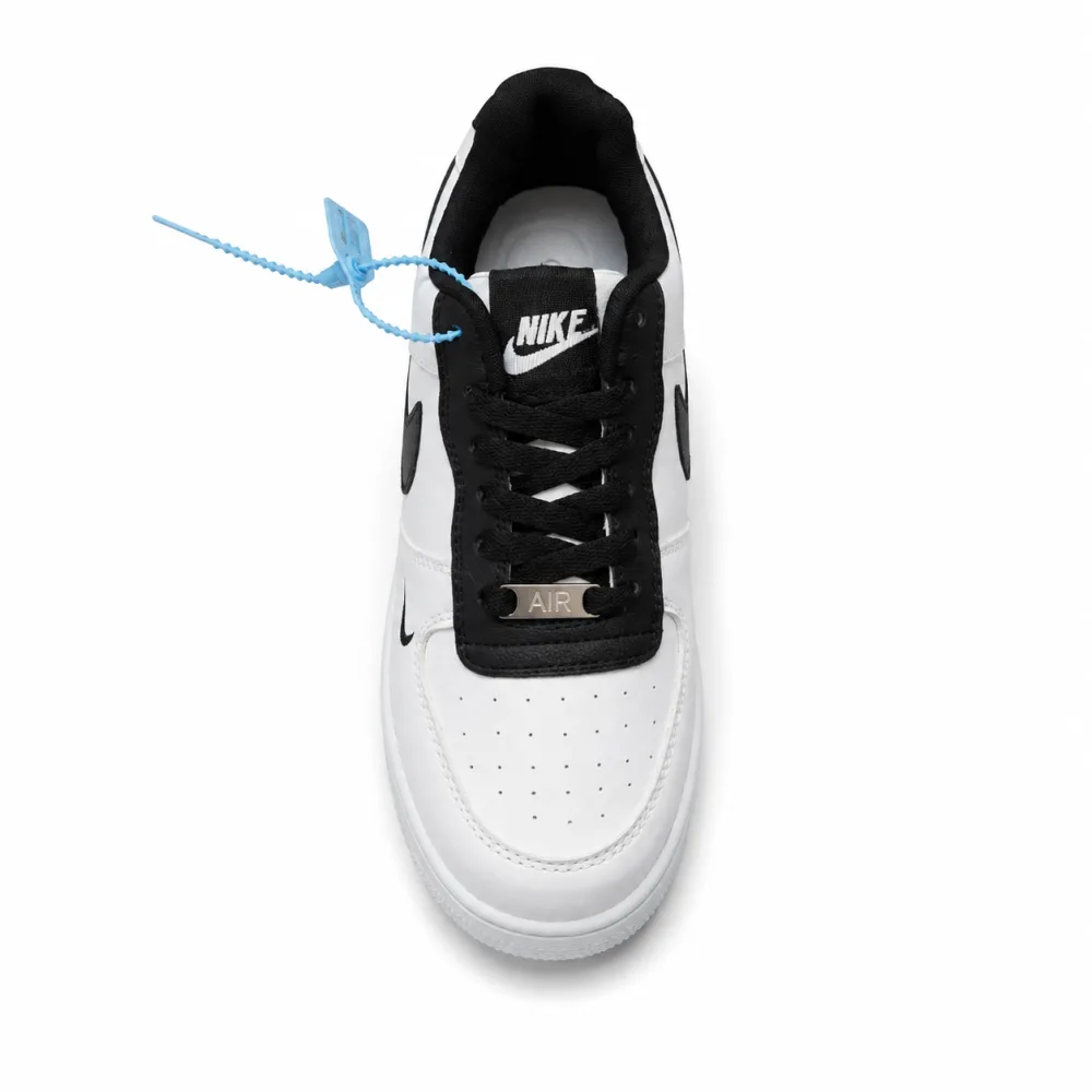 Air Force 1 Low Off-White Style Black White Sneaker